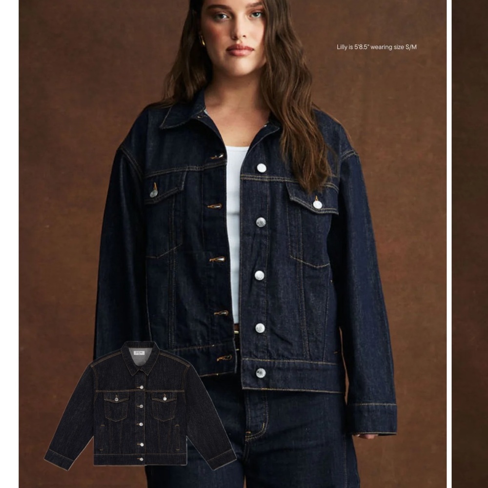 Parke dark wash denim jacket